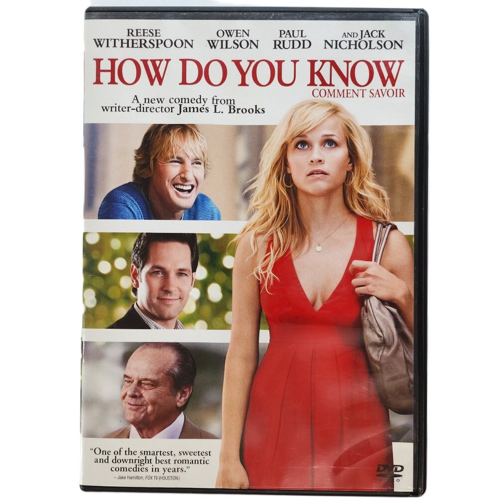 How Do You Know DVD Movie